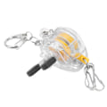 Miniatyrbillede 7 af 8: Fiske spiralformet snorlås, indtrækkelig sikkerheds fiskehjul, reb, spiralformet fiskestangsnore, krog med clips