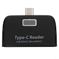 Pikkukuva 1 / 8: 4 in 1 Type-C -kortinlukija OTG USB 2.0 -kortinlukijalla Android-puhelimeen ja -tabletille