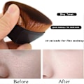 Miniatyrbillede 3 af 5: 2-pak Foundationsmakeupbørster Flad Top Heksagonal Ansigt Blush Flydende Foundation Børste til Udtoning
