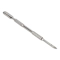Miniatyrbilde 6 av 8: Dual Head Cuticle Pusher Rustfritt stål Cuticle Pusher Neglepedikyrverktøy for fjerning av død hud callus