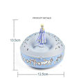 Miniatyrbillede 2 af 2: Suitable DISNEY - Frost 2 - natlampe - ideel fødselsdagsgave - stjerneprojektor med musik - roterende figur