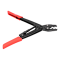 Miniatyrbillede 6 af 8: Terminal Crimptang Krom Vanadium Legering Stål Skralde Manuel Wire Crimp Tool SK-16