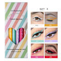 Miniatyrbild 2 av 8: 6st Färgad Eyeliner Set Vattentät Eyeliner Långvarig Eye Liner Pen Set