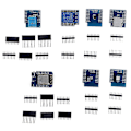 Pikkukuva 1 / 5: Esp8266 Pro D1 Wifi -kehityskortille Nodemcu Lua Ws2812 Rgb Dht1 Bmp180 Led-suoja nastoilla Wemos Mini Diy -sarjalle