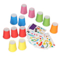 Miniatyrbild 6 av 8: DIY Pappersmuggar Söta Flerfärgade Barn Handgjorda DIY Pappersmuggar Pussel Målningsbara Klistrabara Pappersmugg Leksaker Set