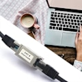Miniatyrbilde 5 av 5: RJ45 Cat6 Koblingsstykke Pakke med 5 Skjermede Hunn til Nettverk Ethernet Adapter for Forlengelse Ethernet Kabel CAT6 CAT5 CAT5E