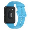 Miniatyrbilde 3 av 8: Smart Watch Replacement Bands Smart Watch Myk silikonrem for FIT2 Sky Blue