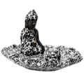 Miniatyrbild 4 av 8: Sydostasiatisk Buddha-statyett i harts, prydnadssak, konstverk för heminredning