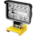 Miniatyrbild 1 av 5: 204W LED Arbetslampa 8600 Lm Ficklampa För Dewalt Xr 18V 20V Litiumbatteri 3 Tum