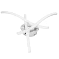 Miniatyrbillede 2 af 8: 18W 105LED loftslys Bølget loftslampe til stue soveværelse Køkkenindretning AC85-265V Varmt lys