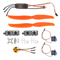 Miniatyrbilde 4 av 8: A2212 1000KV Børsteløs Motor 40A ESC SG90 9G Mikro Servo 1060 Propell for RC Fly (1000KV Motor 40A ESC 9G Servo 1060 Propell)