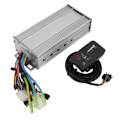 Miniatyrbillede 1 af 8: 48V 1000W Motor Børsteløs Controller Kit 9 Rør Dual Mode Controller med LED Display Meter til Elektrisk Cykel