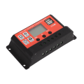 Pikkukuva 4 / 8: PWM-aurinkopaneelien lataussäädin LCD-näytöllä, kaksois-USB-aurinkopaneelien säädin 12V/24V60A