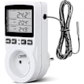 Miniatyrbilde 1 av 5: Temperaturkontroller for drivhus - Digital termostatkontakt for oppvarming og kjøling 230V