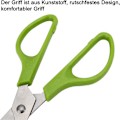 Miniatyrbillede 5 af 5: Vagtlesaks i rustfrit stål - Saks til køkkenredskaber (2 stk.)