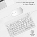 Pikkukuva 4 / 5: 10 tuuman Bluetooth-näppäimistö, erittäin ohut langaton hiiri ja näppäimistösetti D