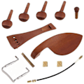 Miniatyrbilde 4 av 5: 12 stk. 4/4 Fiolin Stemmeskruer Endepin Halestykke Beslag Luthier Verktøysett