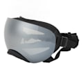 Miniatyrbillede 3 af 8: Hunde Goggles Vindtætte UV Øjenbeskyttelse Justerbar Rem Hvalpesolbriller Universal til Mellemstore Kæledyr Sølv Linse