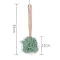Miniatyrbillede 5 af 5: Grå Loofah Rygskrubber til Bad, Badesvamp med Håndtag, PE Bløde Mesh Luffaer, Eksfolierende Luffa til Mænd og Kvinder