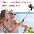 Miniatyrbillede 2 af 5: Ny selfie stick tripod Bluetooth fjernbetjening udtrækkelig selvudløser stander og bærbar