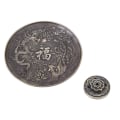 Miniatyrbilde 2 av 8: Sinklegering Røkelsespinne Brenner Holder Dragemønster Røkelsestav for Soverom Temple Bronse