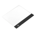 Miniatyrbilde 7 av 8: A5 LED-lysboks Tracer Smart Touch Høy lysstyrke Trinnløs dimming Ultratynn LED Artcraft Tracing Light Pad