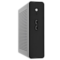 Miniatyrbillede 6 af 8: G60S HTPC Chassis Fuldt aluminium DCATX Power Supply MiniITX etui til stationær computer (Noir USB2.0)