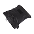 Miniatyrbild 8 av 8: Dump Drop Pouch Multifunktionell Nylon Bärbar Fällbar Återvinningsväska Midjehängande Återvinningsväska för Utomhus Svart