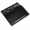 Miniatyrbilde 8 av 8: 12V bilforsterkerbrett høyeffekt aluminiumslegering subwoofer plateforsterker for kjøretøy