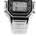 Miniatyrbillede 4 af 5: LED Digital Watch Transparent Vandtæt Letvægts Accurate Time Sports Armbåndsur Sort