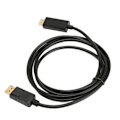 Miniatyrbillede 8 af 8: DP til High Definition Multimedia Interface-kabeladapter 4K-opløsning bærbar videoforbindelseslinje til kontor