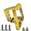Miniatyrbillede 1 af 5: Front Carrier Cykeldele Til Dahon Alloy Pig Nose Taskeholder Blok Beslag Taske Stativer Cykel Zekai