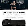 Miniatyrbild 6 av 8: Fitness Lumbar Support Belt Justerbar Andningsbar Midjeskydd Viktlyftning Knäböj Ryggstöd för Män Kvinnor