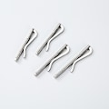 Miniatyrbillede 1 af 5: 80mm Fjeder Pengeclips Udskiftningsstang Foldbar Tegnebog Clips Dele