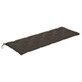 Miniatyrbilde 2 av 5: Hagebenkpute Taupe 150x50x7cm Stoff