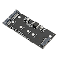Miniatyrbillede 8 af 8: SATA M.2 SSD til SATA Adapterkort Stabil Ydeevne Praktisk Adapterkort til Bærbar Computer Desktop
