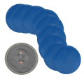 Pikkukuva 4 / 6: 10 kpl 90 mm auton luonnonkumirenkaan renkaan puhkeamisen korjaus Cold Roud Patch Tubeless Patches