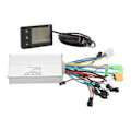 Miniatyrbillede 6 af 8: Elektrisk cykelcontroller sæt 36V 48V 60V 500W 28A børsteløs 3 tilstandscontroller 866 LCD displaypanel cykelkonverteringssæt
