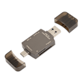 Pikkukuva 7 / 8: Kortläsare Typ C 3.1 USB 3.0 OTG-funktion Hög hastighet Brett kompatibel Minneskortläsare för telefon Dator YC D204