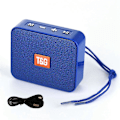 Miniatyrbillede 2 af 5: 166 Trådløs Bluetooth-højtaler, understøtter USB TF-kort FM-radio blå
