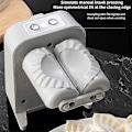 Miniatyrbild 3 av 5: Automatisk Elektrisk Dumpling Maker Maskin Dumplingform Pressning Dumplingdegform Automatisk Acc