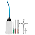 Miniatyrbilde 4 av 8: Modelldrivstoff bilstartsett pluggtenner for HSP 80141 1/8 1/10 fjernkontrollkjøretøy 110‑240VUS plugg