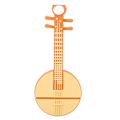 Miniatyrbillede 1 af 8: Lute-formet USB-stick til dataoverførsel og lagring - 64 GB