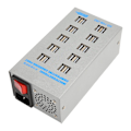 Miniatyrbillede 4 af 8: USB-opladningsstation 75W 20 porte USB-oplader kredsløbsbeskyttelse USB-opladningshub 100‑240V til telefontablet-hovedtelefoner EU-stik