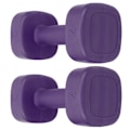 Pikkukuva 5 / 8: 2 kpl 4 lb:n käsipainoa kuntoiluun, painonnostoon, kehonrakennukseen, joogaurheiluun, painonpudotusvälineet, violetti