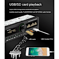 Miniatyrbilde 4 av 5: Bluetooth Bilradio MP3-spiller Multifunksjon Plug-in U Disk Bilradio