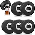 Miniatyrbillede 1 af 5: 6 stk. Ishockey Puck Flaskeåbnere Ølflaskeåbner