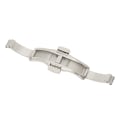 Miniatyrbillede 4 af 8: Ur Depolyment Spænde Rustfrit stål Folde Deployment Spænde Trykknap Spænde Urtilbehør 6 X 19 mm / 0,2 X 0,7 tommer