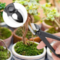 Miniatyrbillede 4 af 8: Bonsai-grenkutter Frugttræ i potte Landskabsmodelleringsværktøj til havesaks Saks