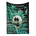 Miniatyrbild 1 av 5: Tryckfilt Hudvänlig Andningsbar Maskintvättbar Polyester Sovblanket för Soffa Säng 150x200cm / 59.1x78.7in